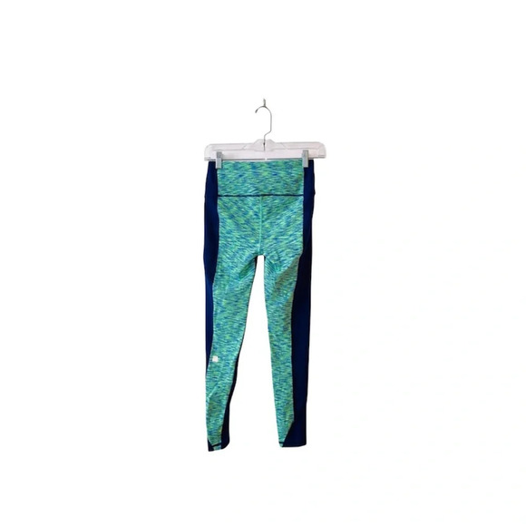 Victoria’s Secret VSX Blue Space-dye Mid-rise Knockout Leggings Xsmall Women’s - Picture 5 of 11